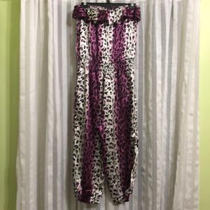 Animal Print Jumpsuit